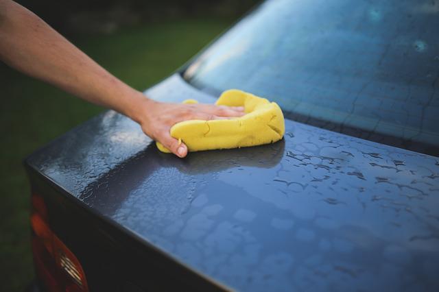 das Auto richtig waschen